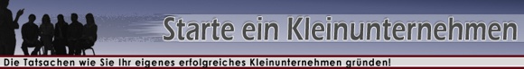 Footer Starte ein Kleinunternehmen - 6 Tage Intensivkurs